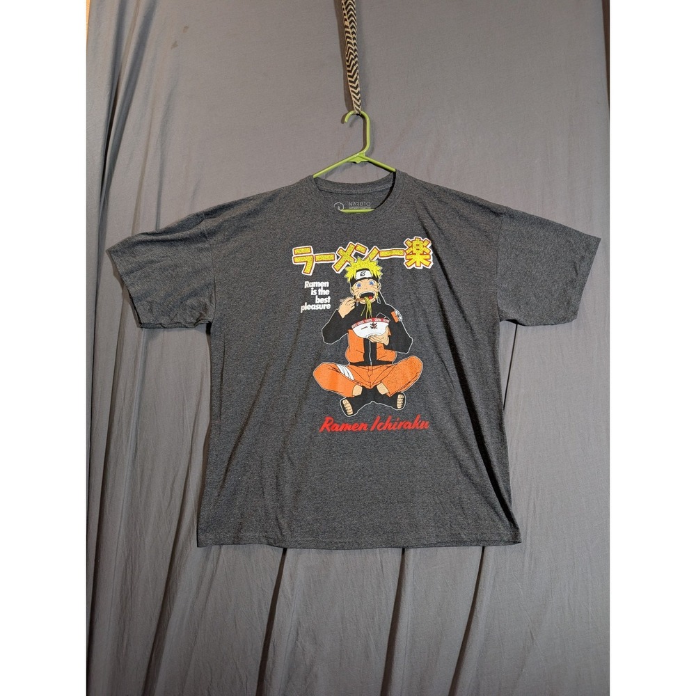 Naruto Shippuden Short SLeeve Mens T-shirt Shirt Size‎ 2XL